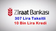 Ziraat Bankası 10 Bin Lira Kredi Hesaplaması (Örnek Kredi Hesaplama)